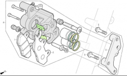 FRONT BRAKE CALIPER