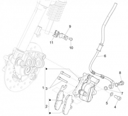 FRONT BRAKE CALIPER