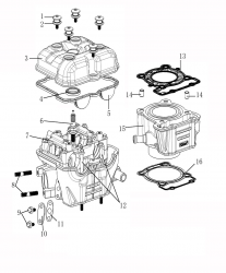 CYLINDER, CYLINDER HEAD