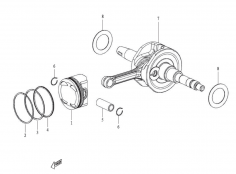 CRANKSHAFT/PISTON