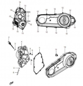 CVT COVER / MAGNETO COVER