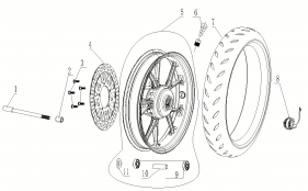 FRONT WHEEL