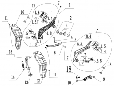 FOOTPEGS/SIDE STAND/PEDALS