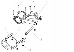 REAR FORK ASSY