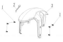 FRONT WHEEL FENDER