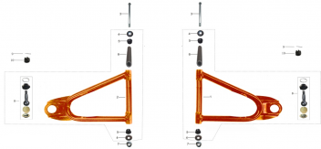 UPPER ROCKER ARM KIT