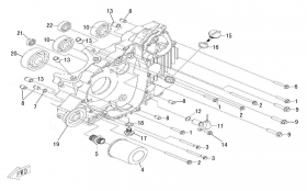 LEFT CRANKCASE