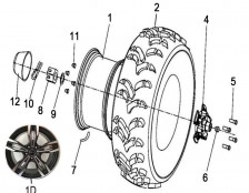 FRONT WHEEL