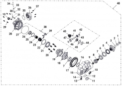 FRONT AXLE GEAR