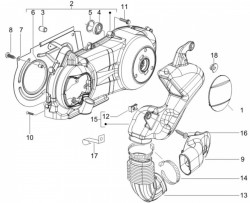 LEFT CRANKCASE COVER