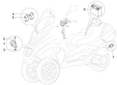 BATTERY , RELAIS , REGULATOR