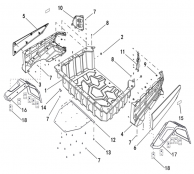 REAR COVER , CARGO BOX