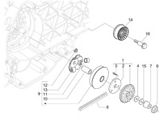 BELT, DRIVE, DRIVE FACE ASSY