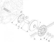 BELT, DRIVE, DRIVE FACE ASSY