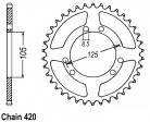 CHAIN WHEEL 56 T  420 ID 105MM