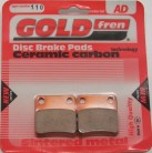 BRAKE PADS GOLDFREN SEMI-METAL "AD"