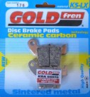 DISC BRAKE PADS RR CERAMIC-CARBON