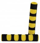 LEVER GRIPS BLACK-YELLOW