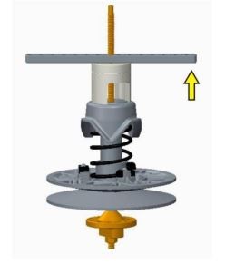 Clutch spring compressor