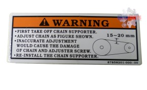 Decal, Waring, Chain