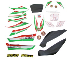 Sticker set 50cc REPLICA