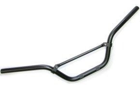 black alloy handle bar