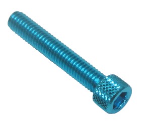 ALLEN HEAD SCREW M6X35 BLUE