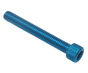 ALLEN HEAD SCREW M6X45 BLUE