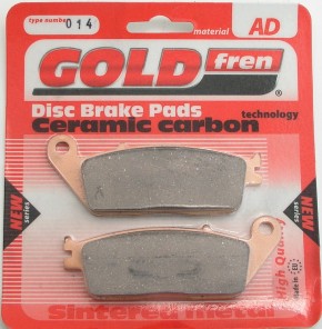 BRAKE PADS GOLDFREN SEMI-METAL "AD"