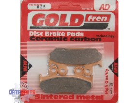 FRONT BRAKE PADS GOLDFREN SEMI-METAL "AD"