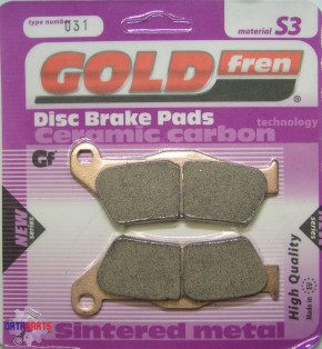 BRAKE PADS GOLDFREN SEMI-METAL "S3"