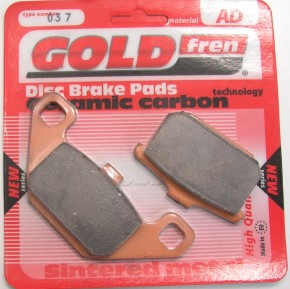 BRAKE PADS GOLDFREN SEMI-METAL "AD"