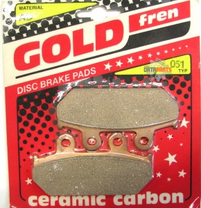 BRAKE PADS GOLDFREN SEMI-METAL "AD"