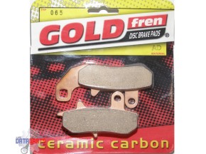 REAR BRAKE PADS GOLDFREN SEMI-METAL "AD"