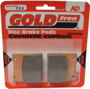 DISC BRAKE PADS FRONT CERAMIC-CARBON