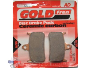 FRONT BRAKE PADS GOLDFREN SEMI-METAL "AD"