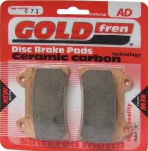 BRAKE PADS GOLDFREN SEMI-METAL "AD"