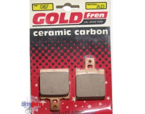 REAR BRAKE PADS GOLDFREN SEMI-METAL "AD"