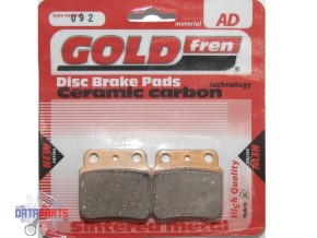 REAR BRAKE PADS GOLDFREN SEMI-METAL "AD"