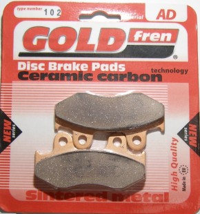 BRAKE PADS GOLDFREN SEMI-METAL "AD"