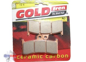 FRONT BRAKE PADS GOLDFREN SEMI-METAL "AD"