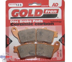 BRAKE PADS GOLDFREN SEMI-METAL "AD"