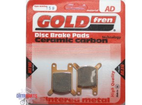 FRONT BRAKE PADS GOLDFREN SEMI-METAL "AD"