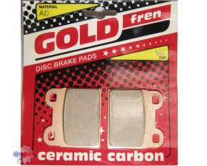 FRONT BRAKE PADS GOLDFREN SEMI-METAL "AD"