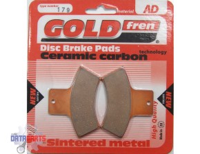 REAR BRAKE PADS GOLDFREN SEMI-METAL "AD"