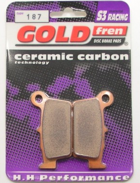 BRAKE PADS GOLDFREN SEMI-METAL "S3" - RACING