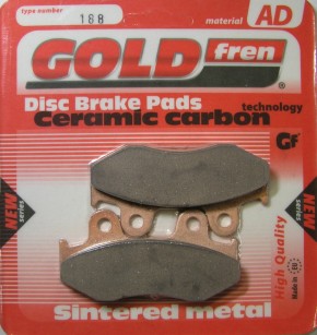 BRAKE PADS GOLDFREN SEMI-METAL "AD"