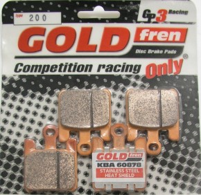 BRAKE PADS FR SINTERED "GP3"