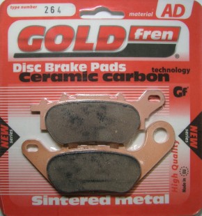 Bremsbelag Satz Goldfren Semi-metal "AD"