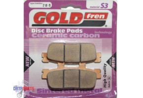 BRAKE PADS GOLDFREN SEMI-METAL "S3"